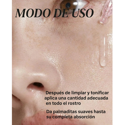 Suero de rejuvenecimiento bakuchiol para arrugas, reafirmante.