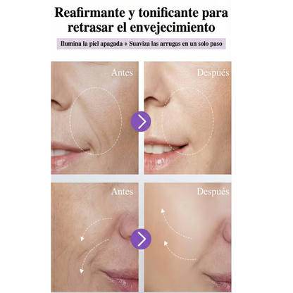 Suero de rejuvenecimiento bakuchiol para arrugas, reafirmante.