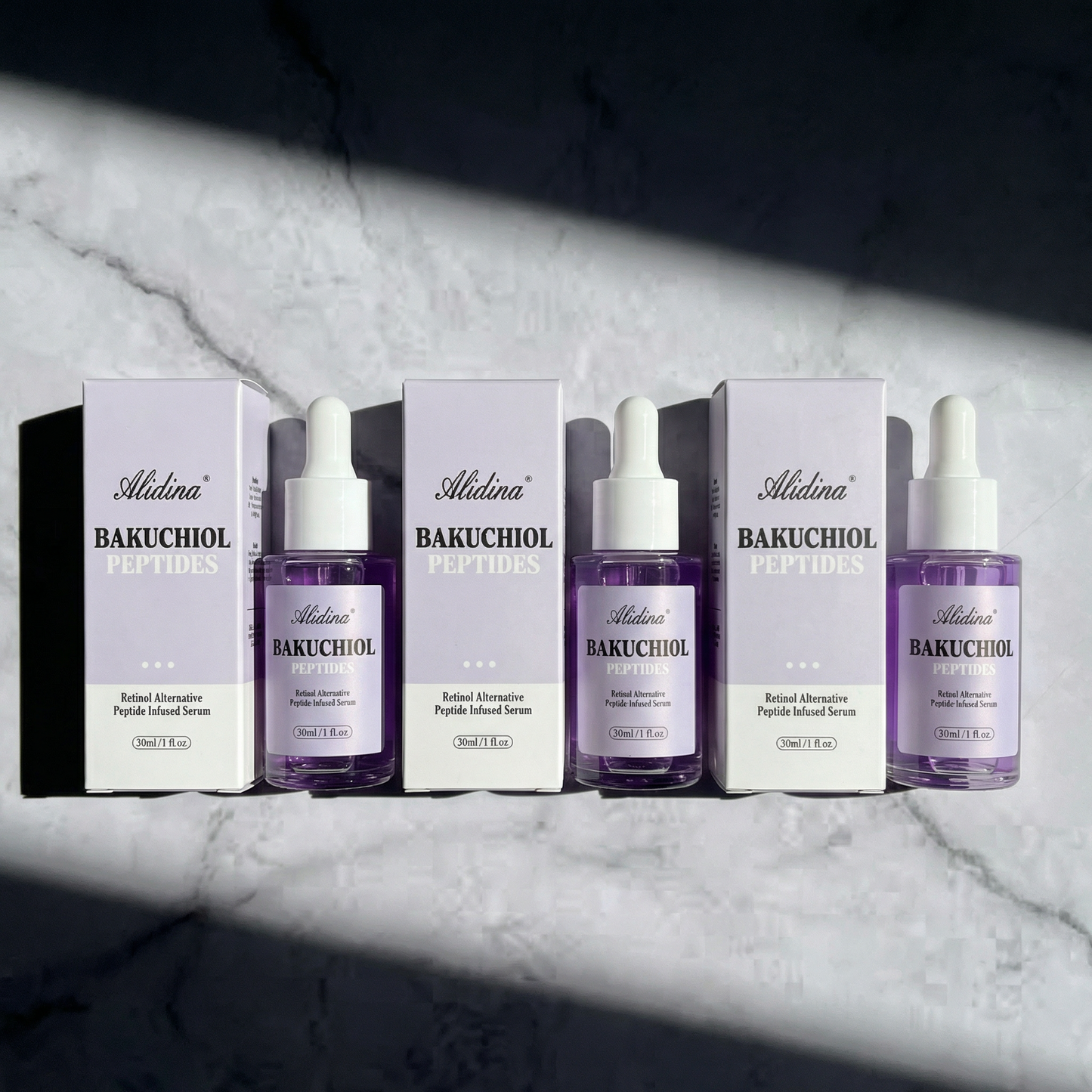 Suero de rejuvenecimiento bakuchiol para arrugas, reafirmante.